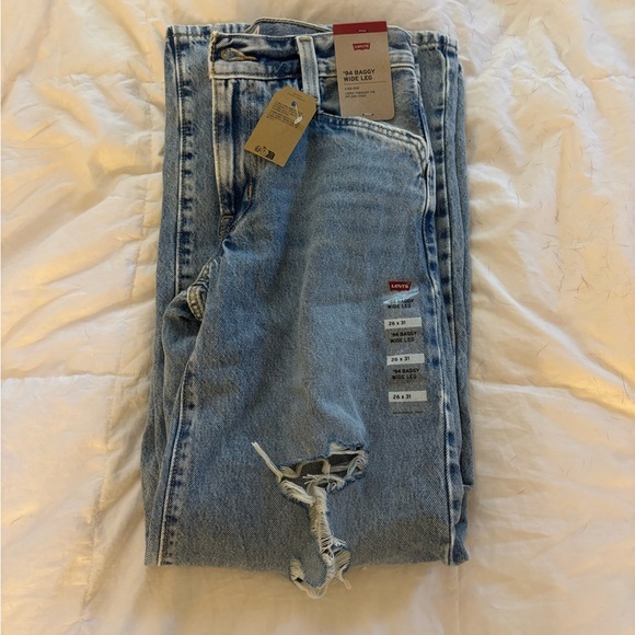 Levi's Vintage Blue Denim Jeans - Picture 1 of 3